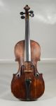 Antique 1830s Jean Remy Violin Painted Hercules Hydra Style Of William Blake Yqz String photo 4