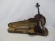 Antique 1830s Jean Remy Violin Painted Hercules Hydra Style Of William Blake Yqz String photo 6