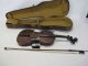 Antique 1830s Jean Remy Violin Painted Hercules Hydra Style Of William Blake Yqz String photo 7