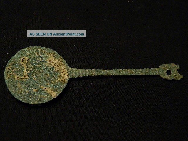 Ancient Bronze Spoon Islamic (medieval) 1000 Ad S2431 Islamic photo