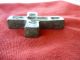 Ancient Byzantine Bronze Cross 45 Mm,  Intact,  Thick And Heavy,  Engravings Byzantine photo 1