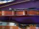 Old,  Vintage Or Antique 1892 Violin With Bow & Case String photo 9