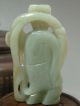 Antique Old Chinese Nephrite Celadon Jade Statues/ Pendant Boy Other Antique Chinese Statues photo 2