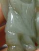 Antique Old Chinese Nephrite Celadon Jade Statues/ Pendant Boy Other Antique Chinese Statues photo 5