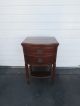 Mahogany Nightstand End Side Table 8470 1900-1950 photo 1
