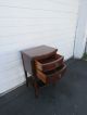 Mahogany Nightstand End Side Table 8470 1900-1950 photo 4