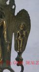Chinese Bronze Gilt Handwork Carved Buddha Statues Qt065 Other Antique Chinese Statues photo 3