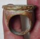 Bronze Rare Roman Coin Old Wonderful Ring 7 Size Roman photo 2
