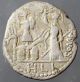 L Furius Philus,  Silver Denarius,  Janus Head,  Trophy,  Minted Rome Ca.  121 Bc Roman photo 1