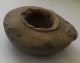Pre - Columbian Pottery Ointment Or Cosmetic Pot With Effigy Face The Americas photo 2