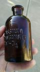 Antique Potassium Permanganate 125ml Lab Reagent Apothecary Science Chemistry Bottles & Jars photo 2