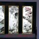 Chinese Lacquerware Hand Painted Plum Blossom&orchid&bamboo&chrysanthemum Screen Other Chinese Antiques photo 8