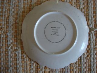 Antique Round Oak Advertising Plate Dowagiac Doe - Wah Jack photo