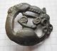 Scythian Bronze Harness Plaque Coiled Panther Vii - Iii Century.  Bc.  E.  Vf, Other Antiquities photo 3