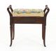 B532 Antique Scottish Victorian Piano Stool With Liftup Seat 1800-1899 photo 2
