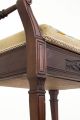 B532 Antique Scottish Victorian Piano Stool With Liftup Seat 1800-1899 photo 7