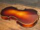 Antique Antonius Stradivarius 4/4 Violin Made In Czechoslovakia String photo 5