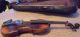 Estate Antique Russian Violin Rigart Rubus St.  Petersburg 1873 W/case & Two Bows String photo 2