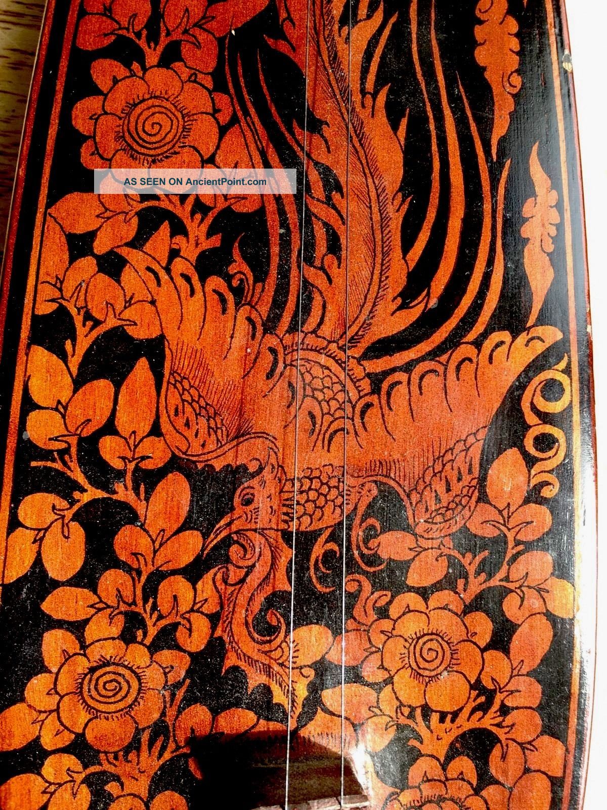 Stunning Very Rare Indonesia Lute C1760 Exceptional Craftsmanship Other Antiques photo