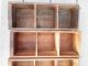 (5) Matching Antique Primitive Library Filing Cabinet Drawer Dovetail 1900-1950 photo 7