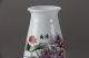 Exquisite Chinese Painting Lotus Flower Ceramics Vase Qianlong Mark H469 Vases photo 1