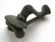 Circa.  150 A.  D British Found Roman Period Bronze Knee Type Fibula Brooch British photo 1
