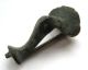 Circa.  150 A.  D British Found Roman Period Bronze Knee Type Fibula Brooch British photo 3