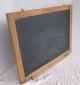 Antique/vintage - School - Framed Chalk Board - Real - Black Slate - Two (2) Sided Primitives photo 6