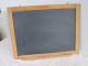 Antique/vintage - School - Framed Chalk Board - Real - Black Slate - Two (2) Sided Primitives photo 8