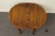 Ethan Allen Country French Drop Leaf End Table 236 Fruitwood Finish 26 - 8302 Post-1950 photo 4