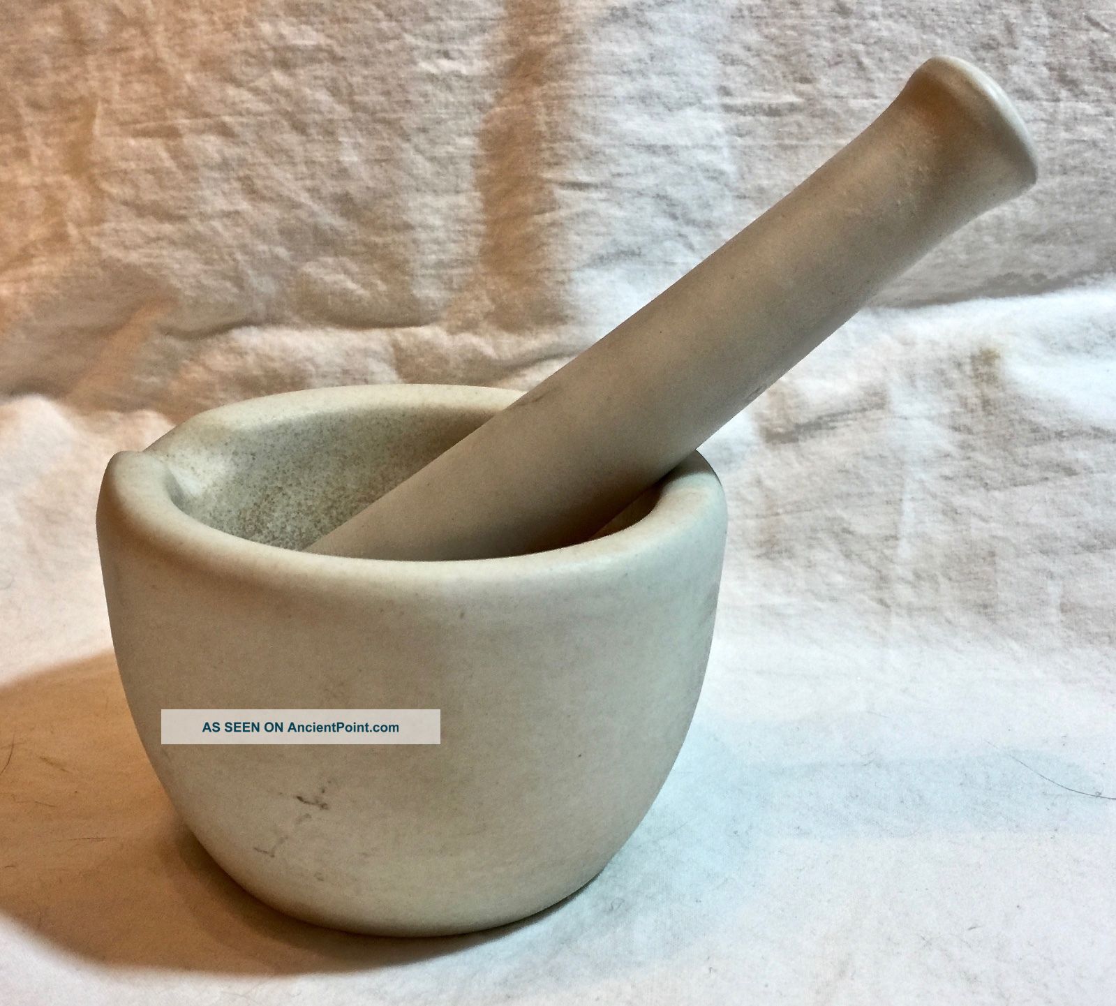 Vintage Standard Trenton Mortar And Pestle Apothecary Da0497 Mortar & Pestles photo