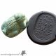 Museum Quality Circa 900 Bc Glazed Bead Seal Scarab With Frog On The Top Roman photo 1