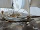 Exquisite Masterly H - Crafted Japanese Solid Sterling Silver 970 Yacht Ship Japan Other Antique Sterling Silver photo 11