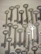 Antique 64 Steel Skeleton Keys For Doors,  Locks,  Cabinets And Chests Locks & Keys photo 1