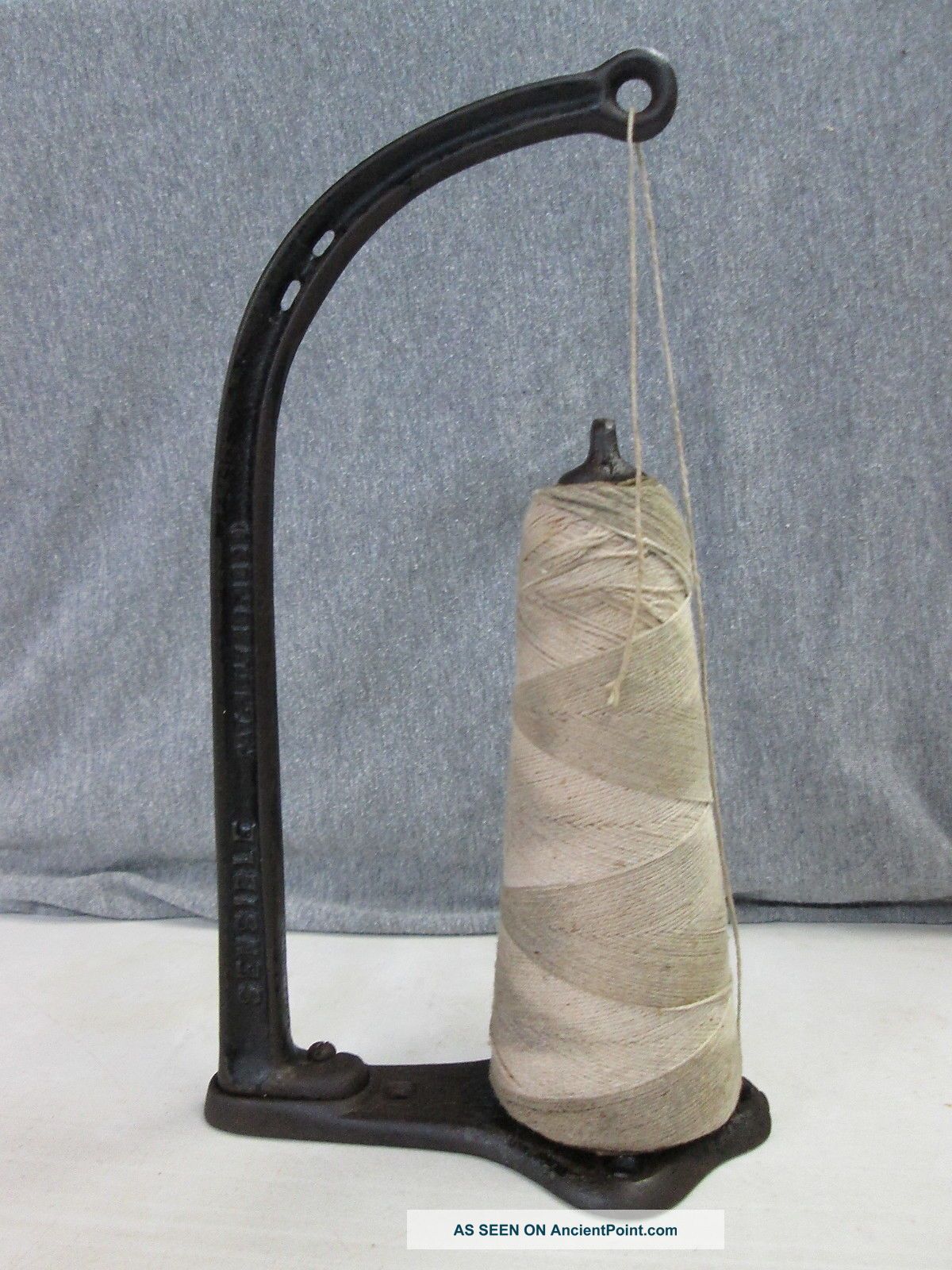 Antique,  General Store,  Cast Iron String Holder,  