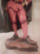 Toni Baur Vtg.  1990 German Hand Carved Wood Figure Passionsspiele Clown Jester Carved Figures photo 3