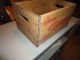✰ Drink Squirt Soda Pop Wood Box Crate Advertising Metal Corners Buffalo Ny Boxes photo 1