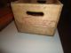 ✰ Drink Squirt Soda Pop Wood Box Crate Advertising Metal Corners Buffalo Ny Boxes photo 3
