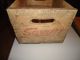 ✰ Drink Squirt Soda Pop Wood Box Crate Advertising Metal Corners Buffalo Ny Boxes photo 4