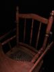 19th Century Child ' S Convertible High Chair W/cast Iron Wheels 1800-1899 photo 5