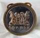 Vintage 1983 Poland Gdansk Armorial Hammered Relief Copper Wall Hanging Plaque Metalware photo 5
