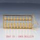 Old Chinese Brass Handmade Mini Exquisite Abacus Zj37 Other Chinese Antiques photo 2