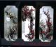 Good Chinese Lacquerware Handwork Painting Flower Screen Pf010 Other Chinese Antiques photo 6