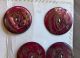 14 Antique Purple - Dyed/ - Tinted & Etched Mop Buttons Floral Twigs W/ Paisley Eye Buttons photo 6