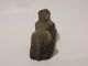 Rare Ancient Egyptian God Anubis Crouching On A Base Statue 1782 - 1570 Bc Egyptian photo 3