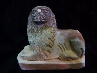 Rare Huge Ancient Egyptian Carved Sekhmet As Lioness 600 Bc - 300 Bc photo