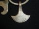 Viking Ancient Amulet - Silver Rune,  Lunar And Axe Circa 900 - 1100 Ad - 4229 Scandinavian photo 6