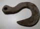 Vintage Old,  Very Rusty Iron Hook With Serious Rust Hooks & Brackets photo 1