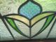 M10 - 153 Older Pretty Multi - Color English Leaded Stain Glass Window Last One 1900-1940 photo 2