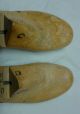 Vintage Pair Wood Last Shoe Form April 1952 1953 2 1/2 C 10 K Primitives photo 8